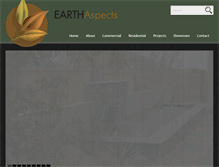 Tablet Screenshot of earthaspects.com.au